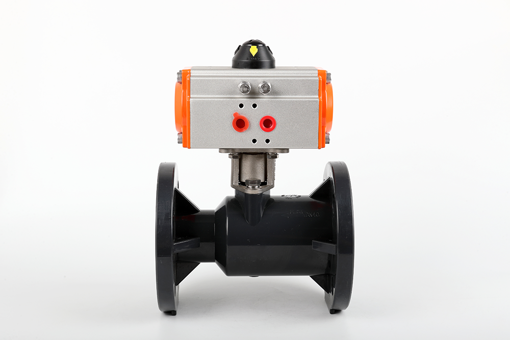 甘井子气动法兰一体球阀